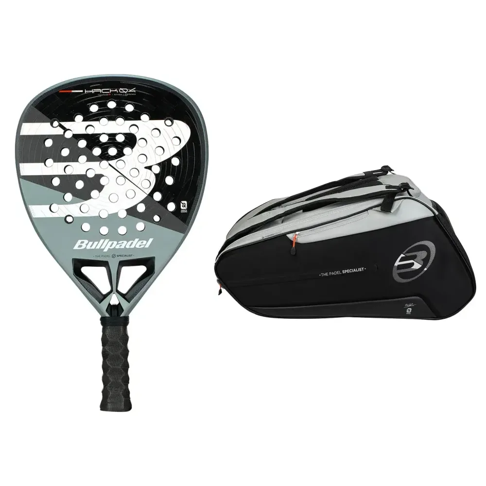 Combo Paquito Navarro: Bullpadel Hack 04 2026 + Paletero Hack